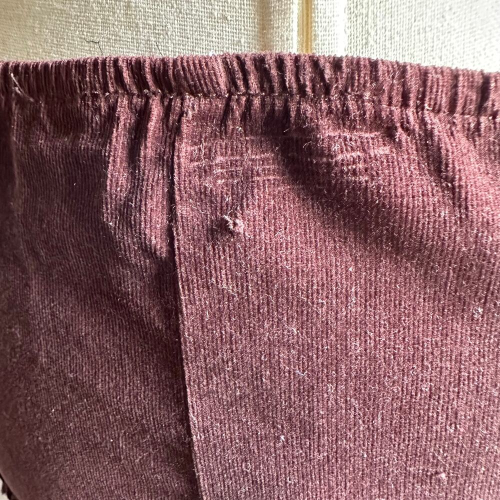 Vintage Y2K Boho Brown Corduroy Midi Skirt XS - Picture 6 of 8